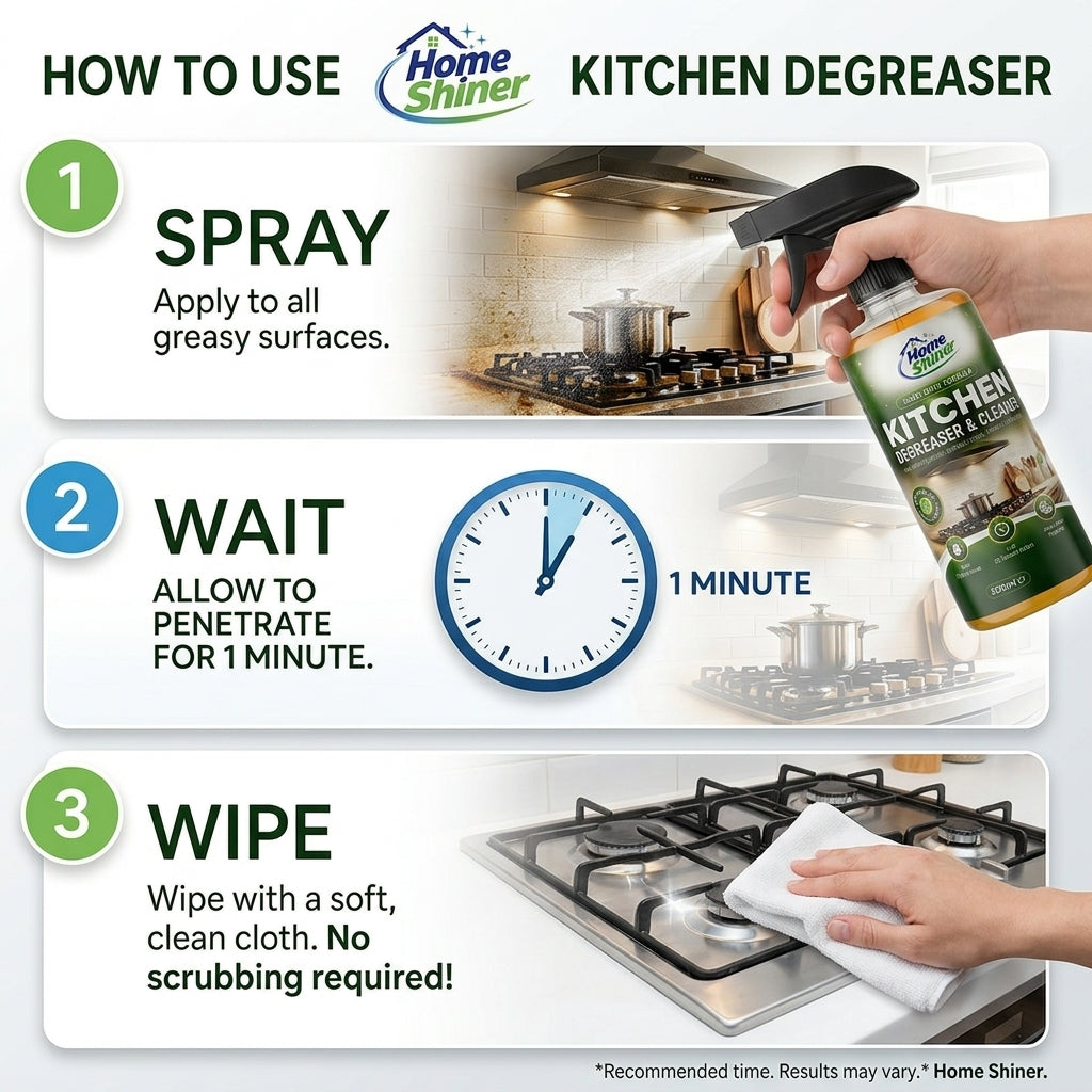 Kitchen Degreaser & Grease Remover 500ml
